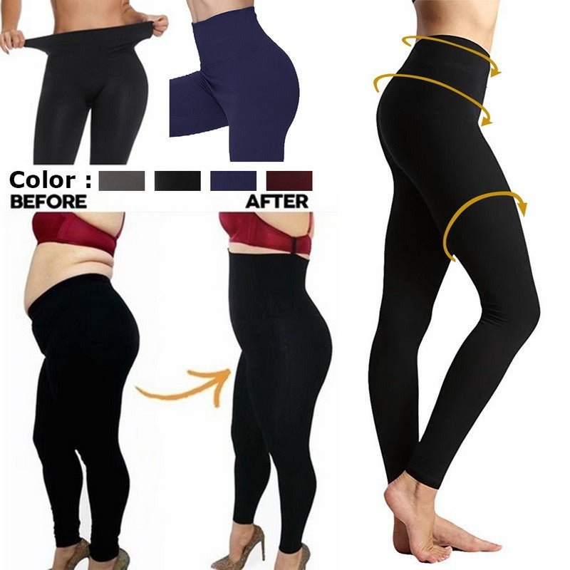 SculptFit High-Waist Leggings - Shape, Slim, and Support All Day Long