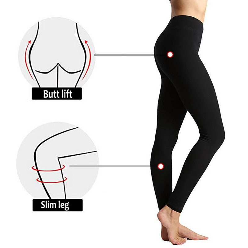 SculptFit High-Waist Leggings - Shape, Slim, and Support All Day Long