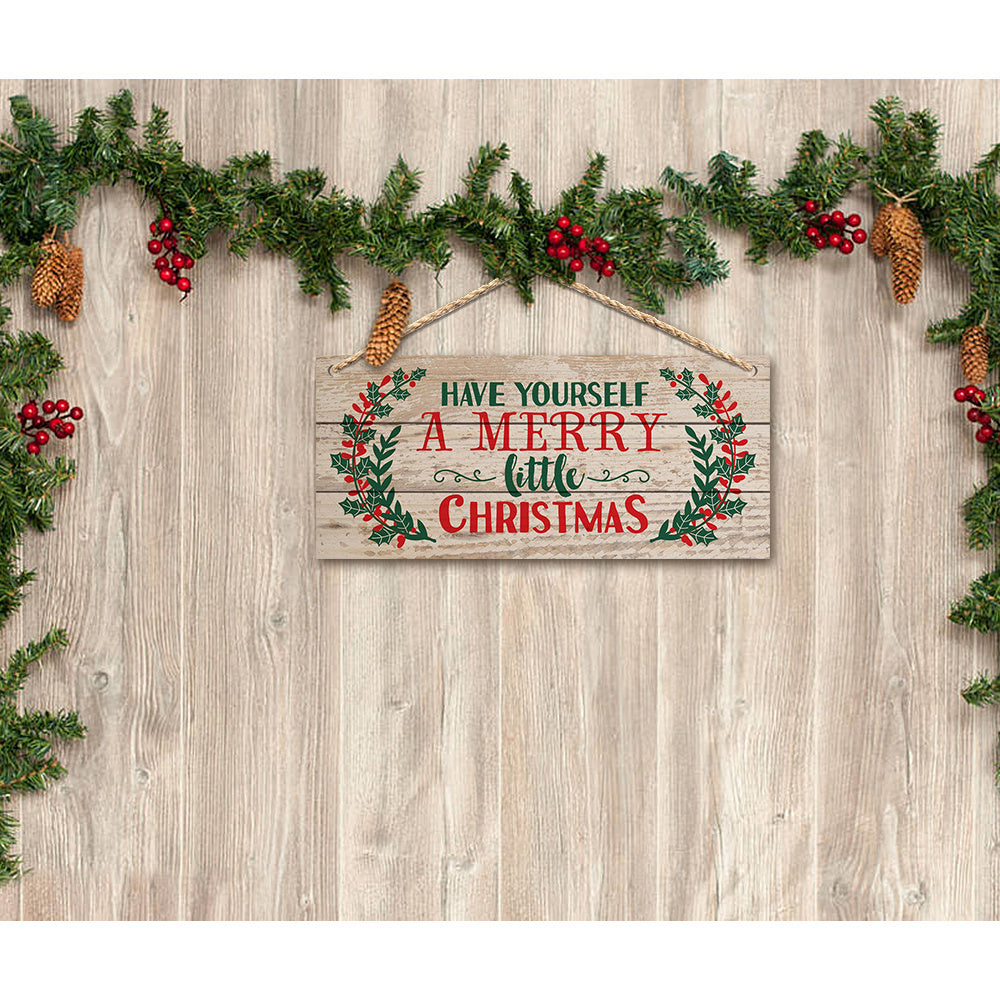 MerryWood Charm Sign™ – A Warm Holiday Glow for Your Home