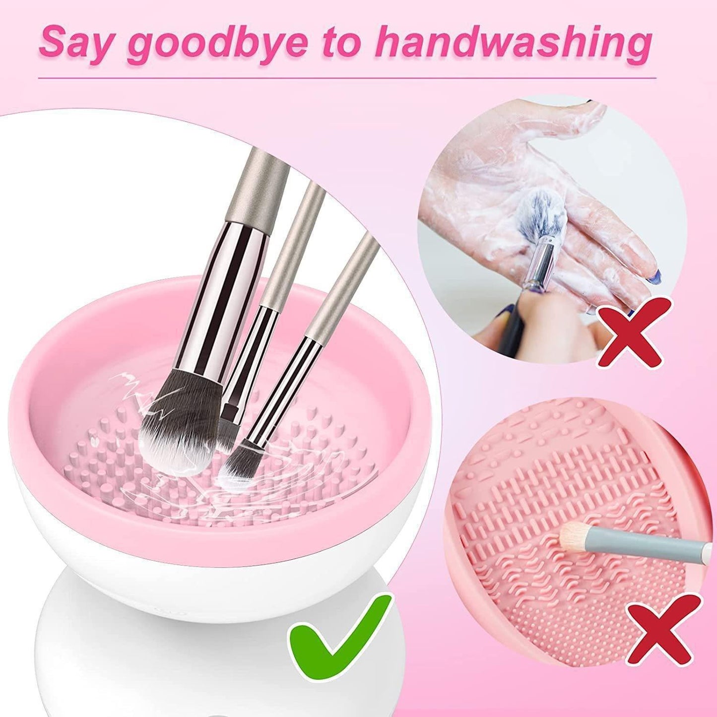 SavyClean Pro - Effortless Brush Cleaning, Flawless Skin