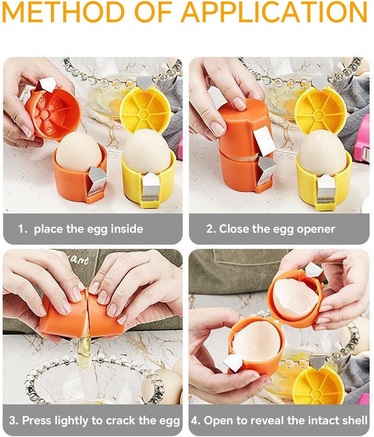 SnapCrack Egg Opener – Quick & Mess-Free Egg Cracking!