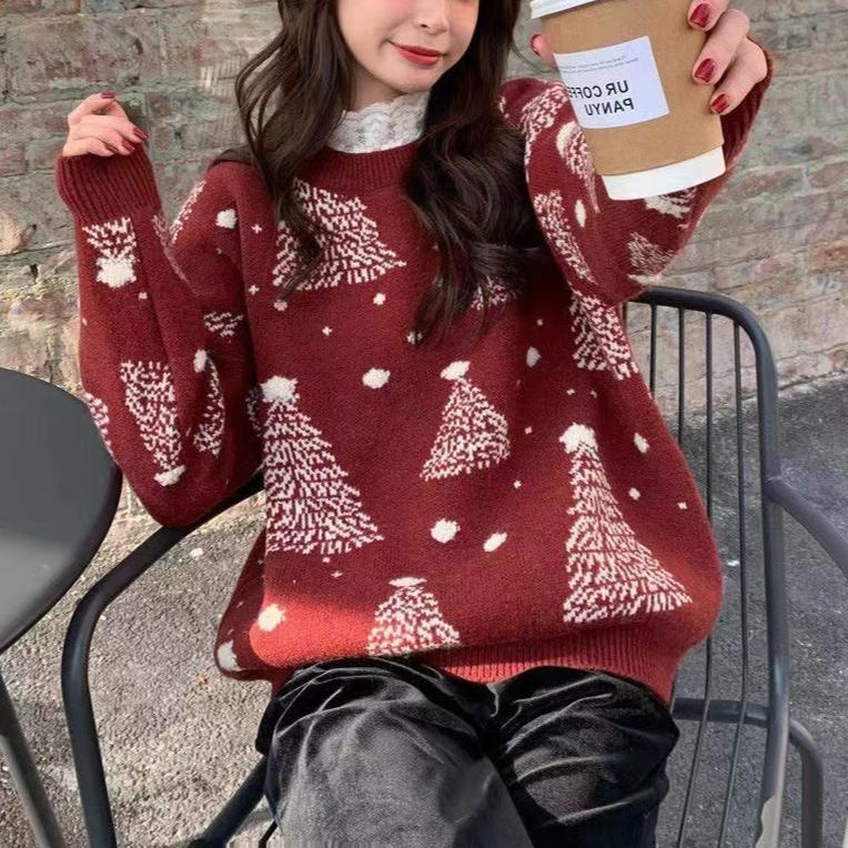 CozyGlow™ Christmas Tree Sweater – Stay Warm, Look Festive!