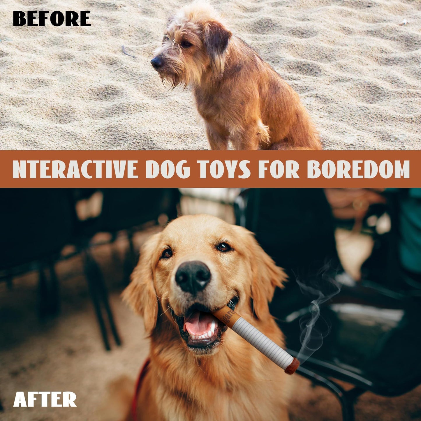 BarkCigar™ - Fun Meets Function for Your Furry Friend