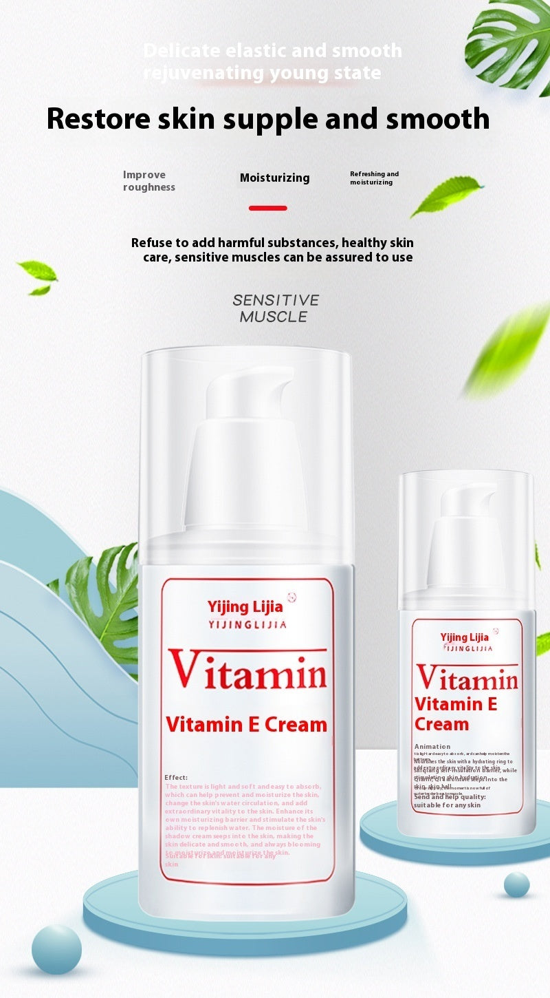 Vitamin E Radiance Cream – Premium Asiatic Skincare for Youthful Glow