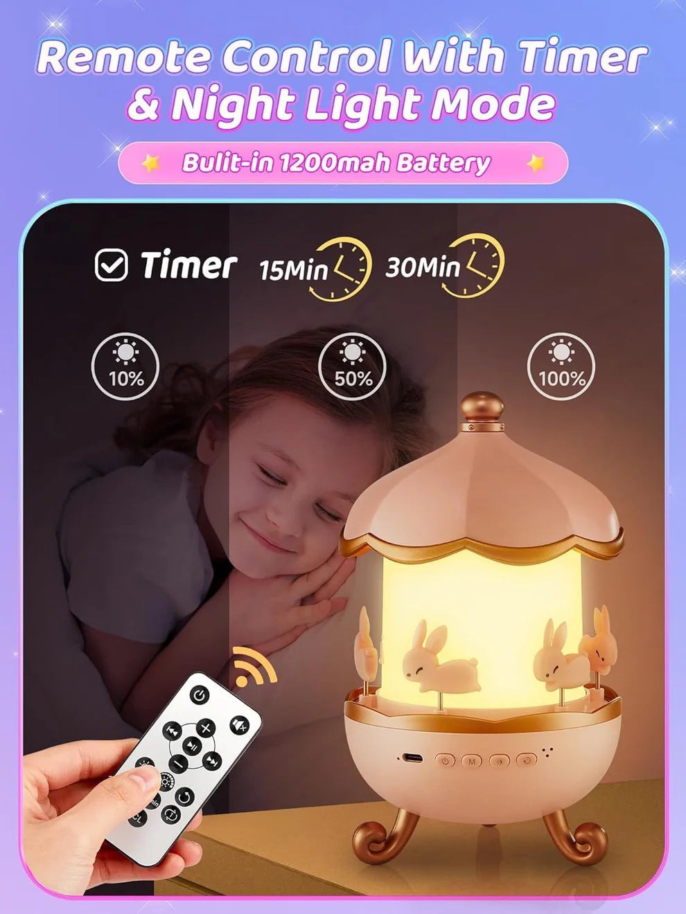 StarryDream™ - Transform Bedtime with a Galaxy of Lights!