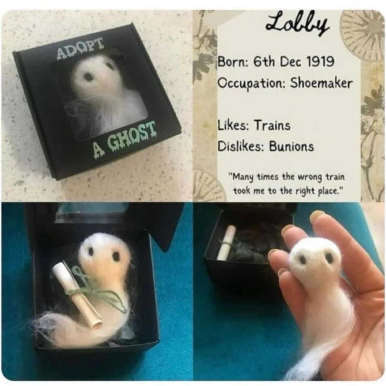 Ghostly Companion Kit - Adopt a Little Spirit of Joy!