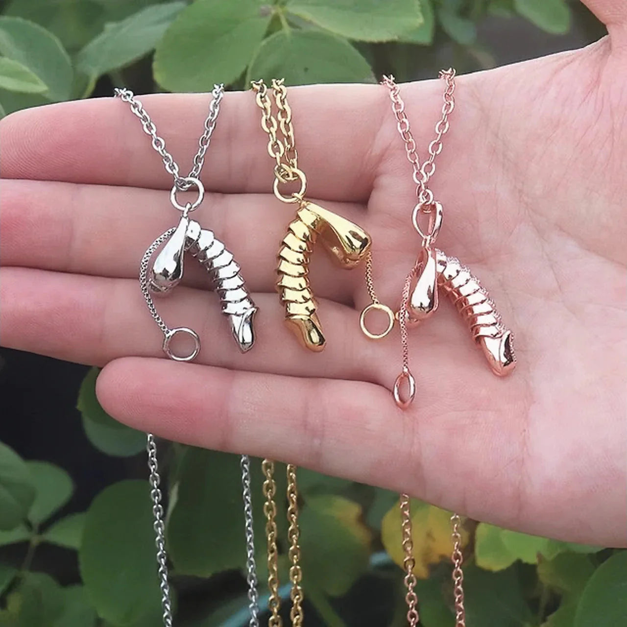 Shrimp Necklace - Dare to Be Different, Wear It with Pride!