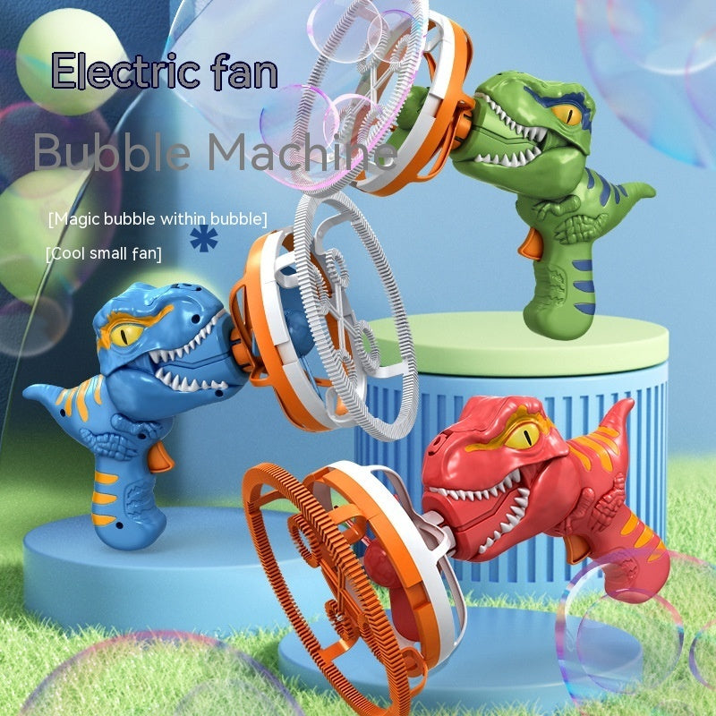 DinoBubble Blaster™ - The Ultimate Bubble Fun & Cooling Buddy!