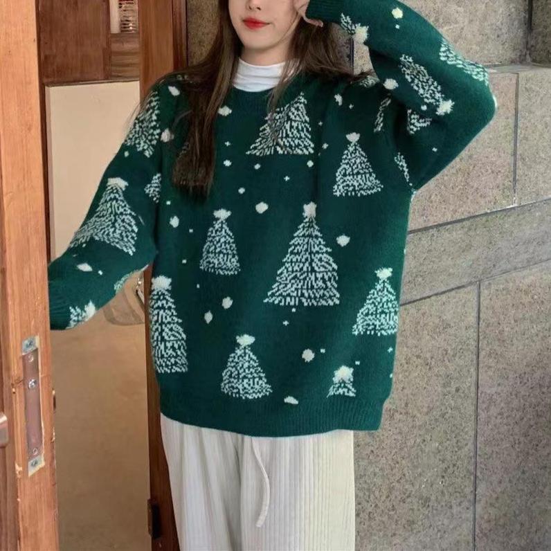 CozyGlow™ Christmas Tree Sweater – Stay Warm, Look Festive!