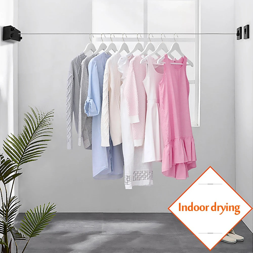 FlexiDry - Space-Saving Clothesline for Any Space