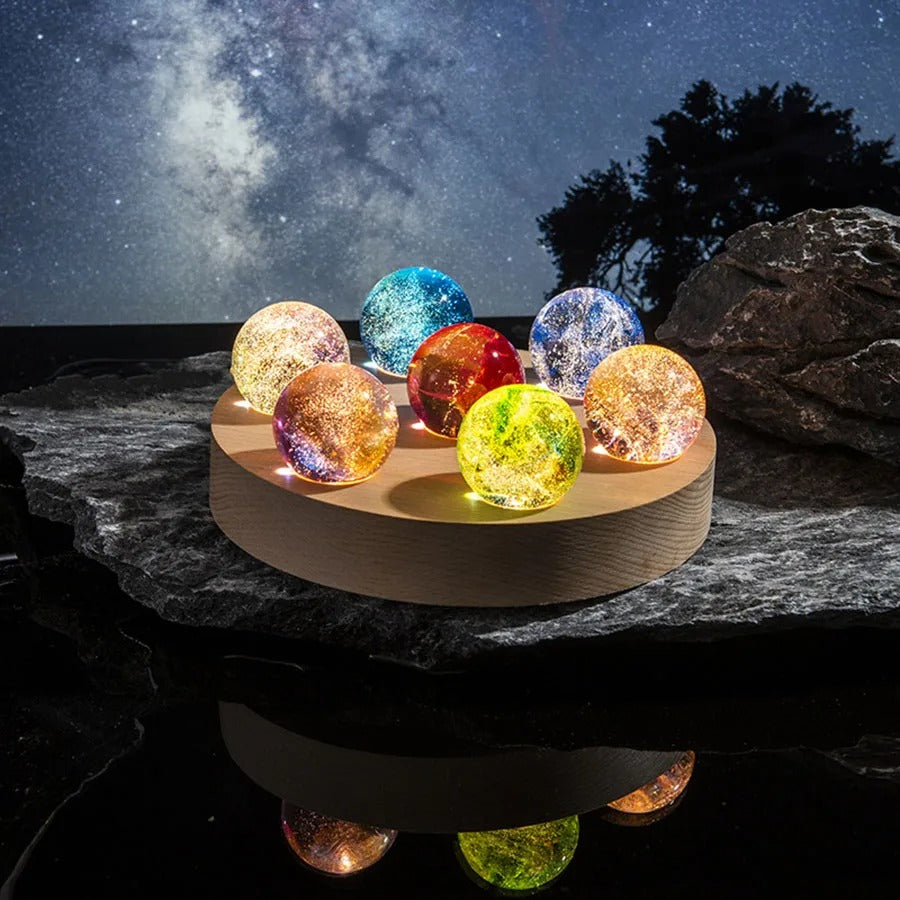 Galaxy Sphere Night Light - Illuminate Your Nights, Dream Beyond the Stars